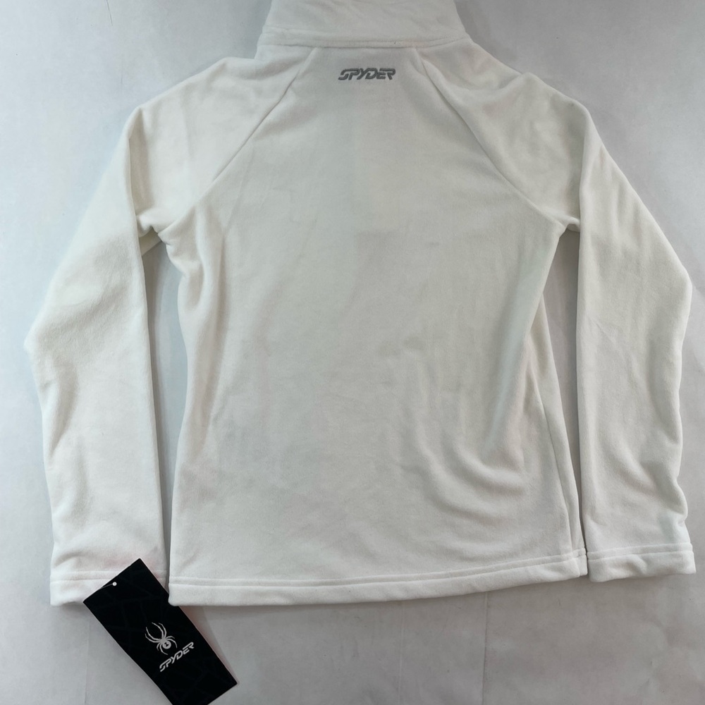 SPYDER Shimmer Bug 1/2 Zip Mid-Layer Top Girl’s Size Small MSRP$65 NWT - Picture 2 of 7